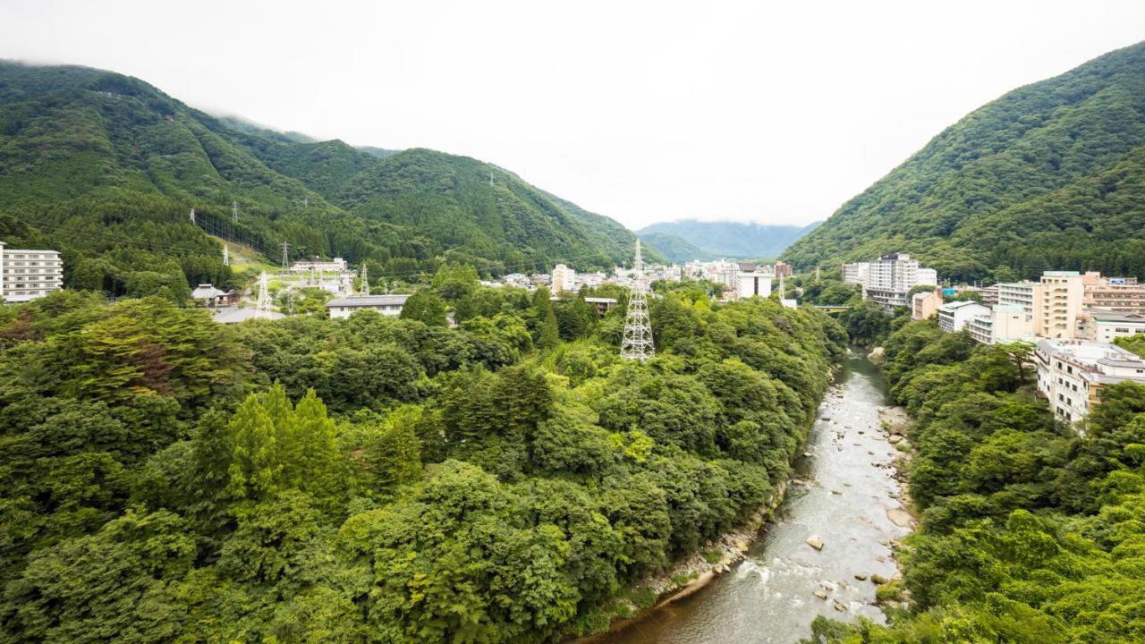 Kinugawa Hotel Mikazuki Nikko Bagian luar foto
