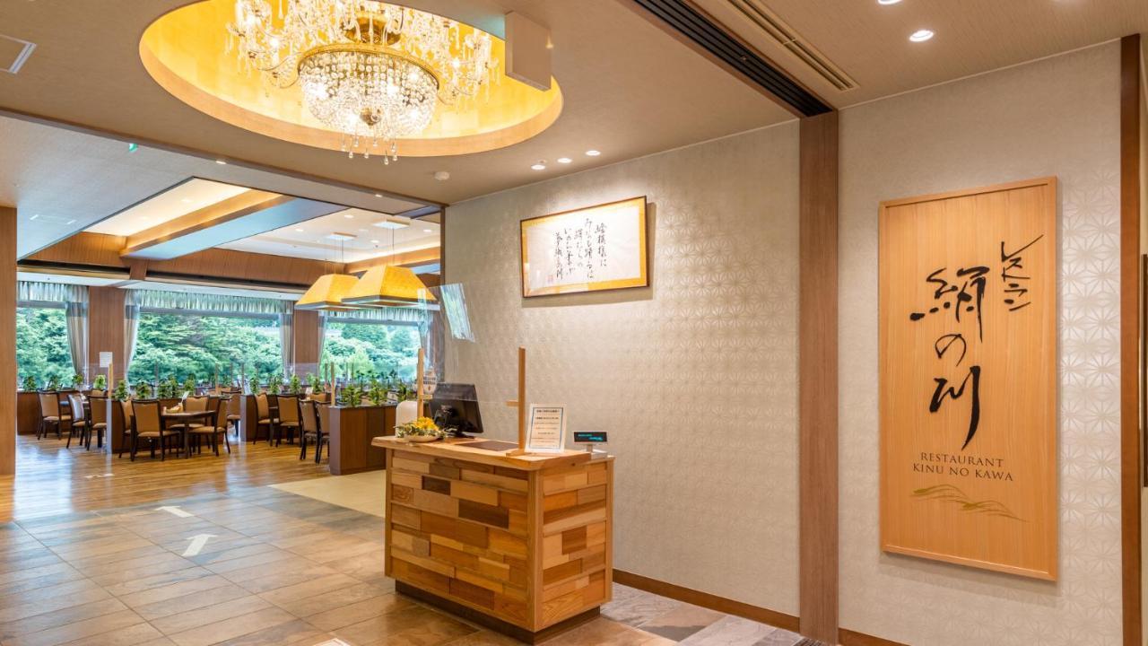 Kinugawa Hotel Mikazuki Nikko Bagian luar foto
