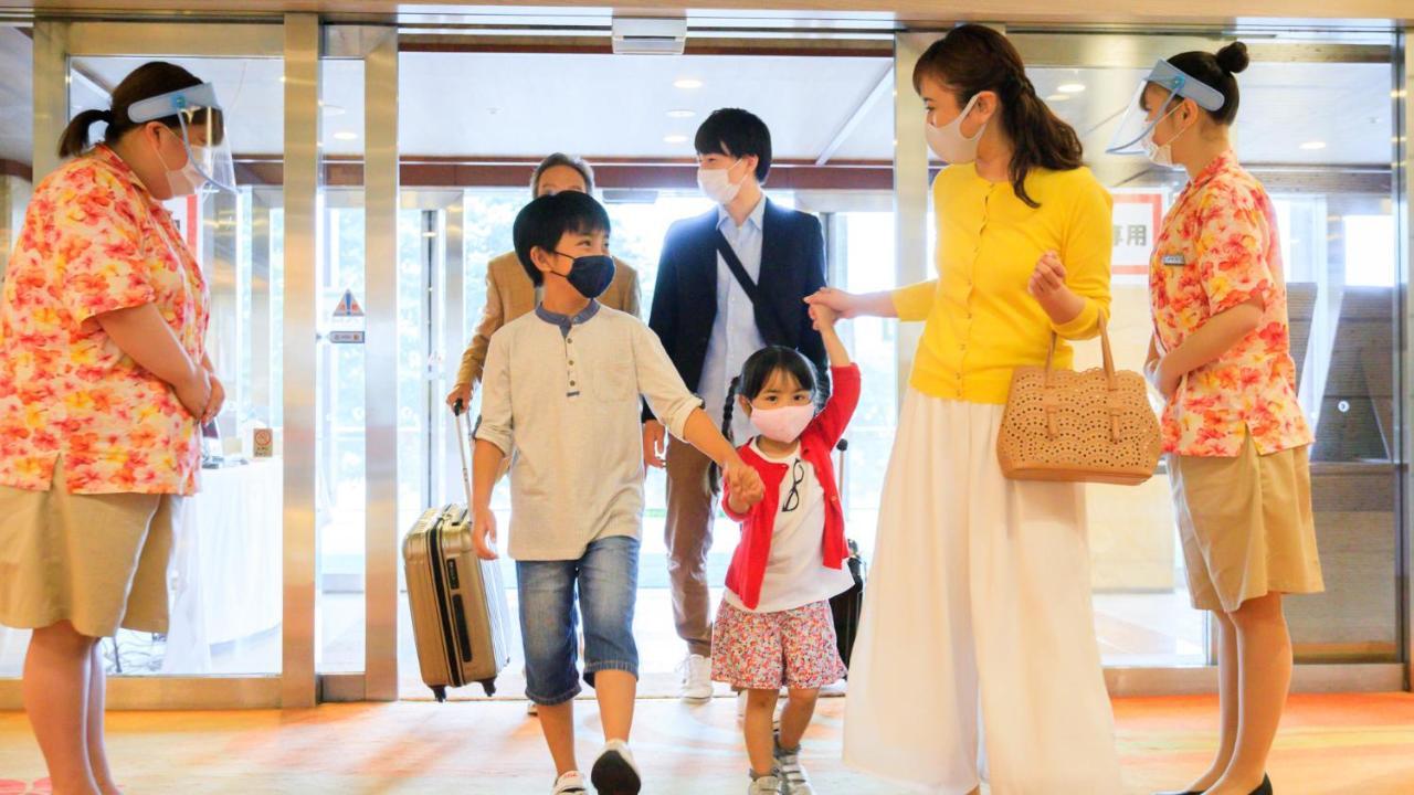 Kinugawa Hotel Mikazuki Nikko Bagian luar foto